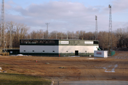 Clearing out Athletic Park
